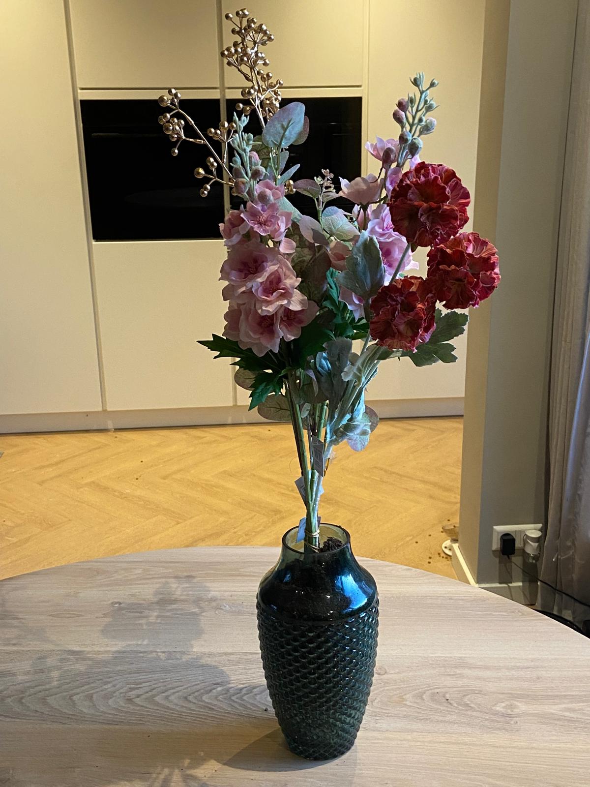 Seidenes Blumenbouquet Silky Rosé