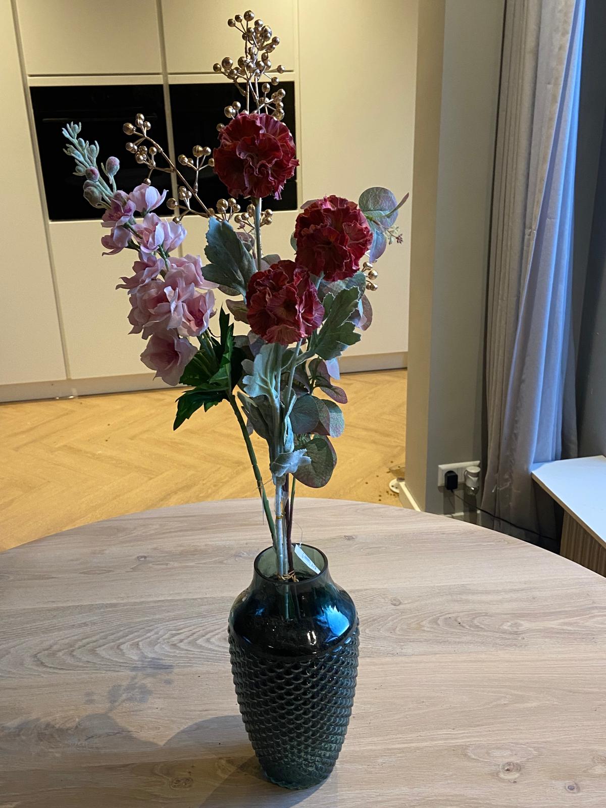 Seidenes Blumenbouquet Silky Rosé