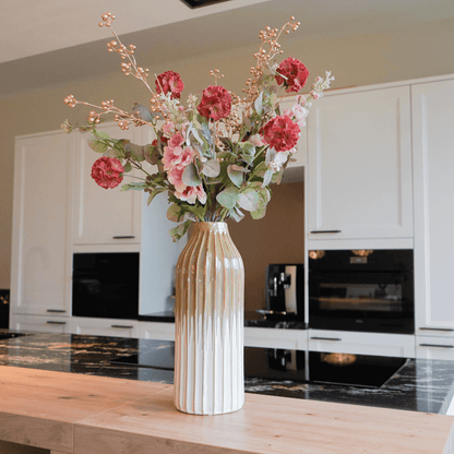 Seidenes Blumenbouquet Silky Rosé