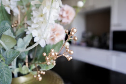 Seidenes Blumenbouquet Silky Blush