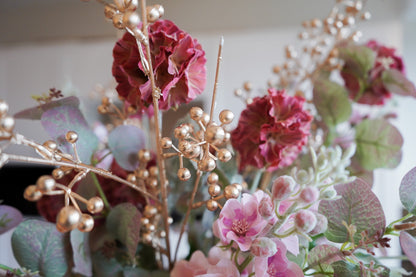 Seidenes Blumenbouquet Silky Rosé