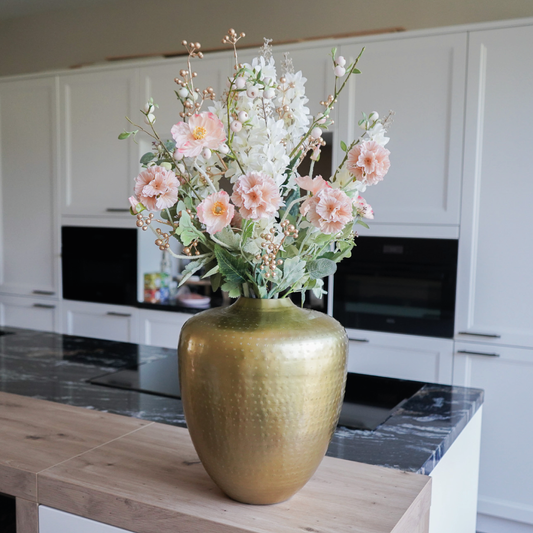 Seidenes Blumenbouquet Silky Blush